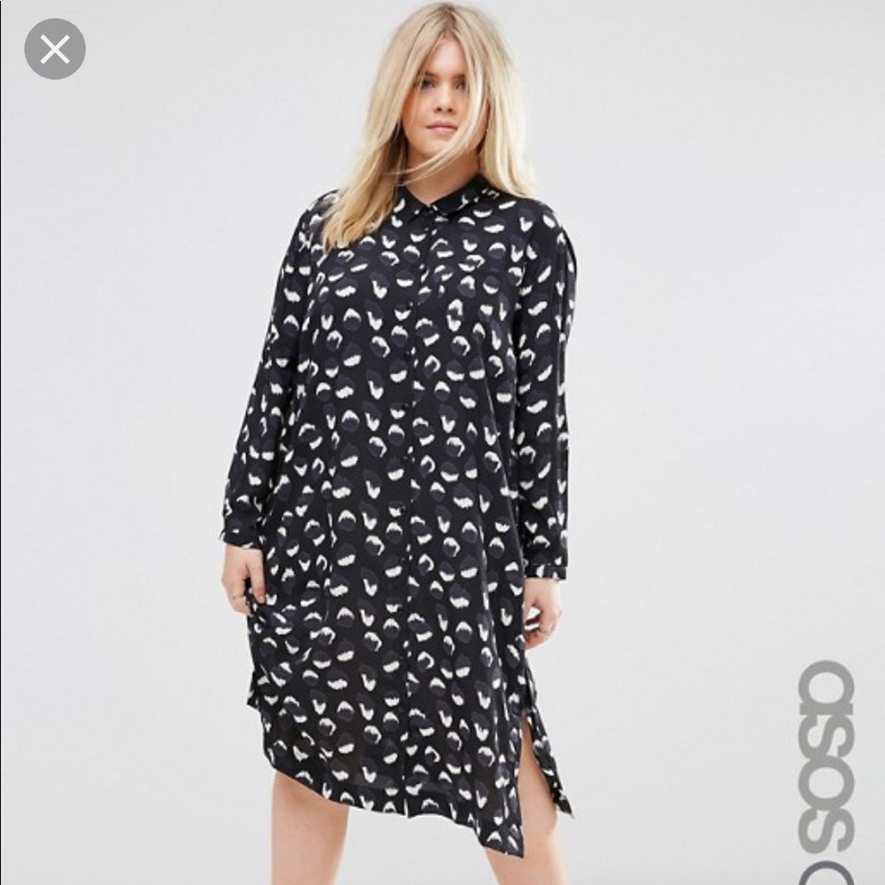 ISO ASOS animal spot shirtdress
